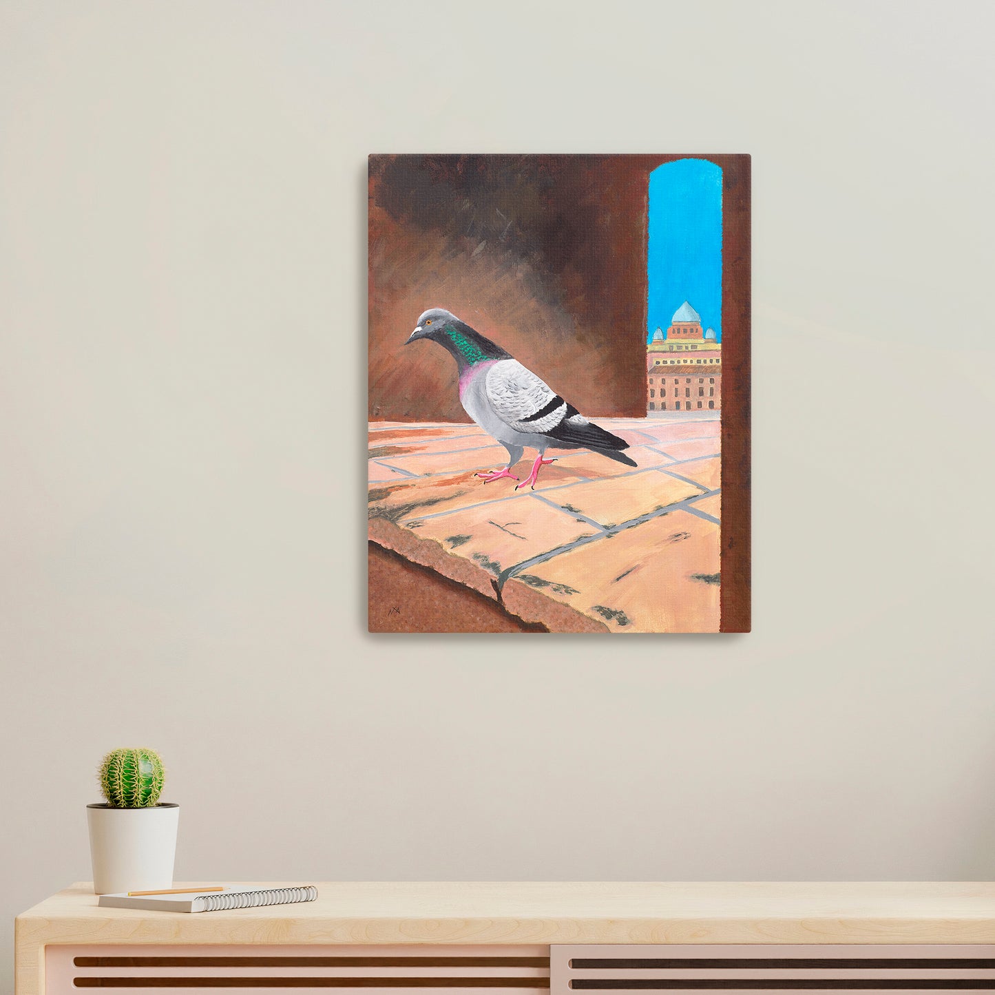 The Emissary Canvas Print